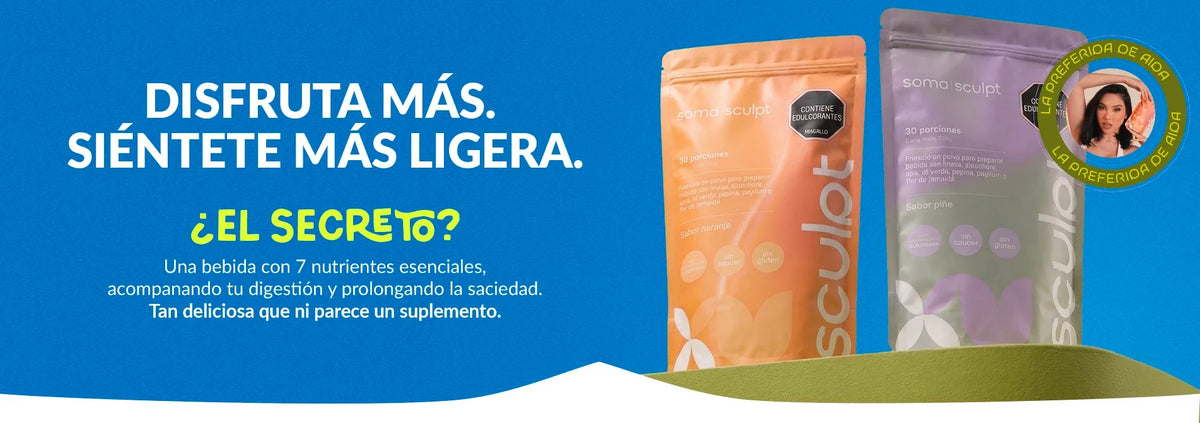 Disfruta más. Siéntete más ligera.